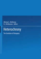 book Heterochrony: The Evolution of Ontogeny