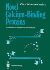 book Novel Calcium-Binding Proteins: Fundamentals and Clinical Implications