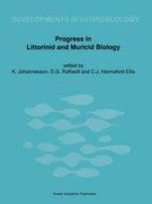 book Progress in Littorinid and Muricid Biology: Proceedings of the Second European Meeting on Littorinid Biology, Tjarno Marine Biological Laboratory, Sweden, July 4–8, 1988