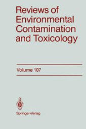 book Reviews of Environmental Contamination and Toxicology: Continuation of Residue Reviews, United States Environmental Protection Agency Office of Drinking Water Health Advisories