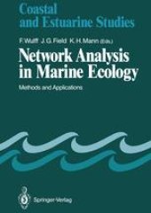 book Network Analysis in Marine Ecology: Methods and Applications