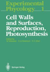 book Cell Walls and Surfaces, Reproduction, Photosynthesis