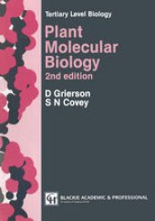 book Plant Molecular Biology