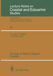 book Ecology of Marine Deposit Feeders