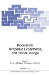 book Biodiversity, Temperate Ecosystems, and Global Change