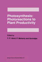 book Photosynthesis: Photoreactions to Plant Productivity