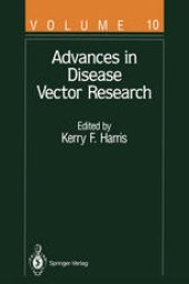 book Advances in Disease Vector Research
