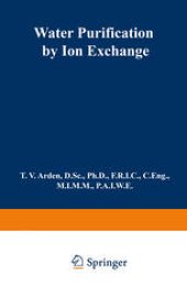 book Water Purification by Ion Exchange