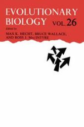 book Evolutionary Biology: Volume 26