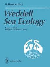 book Weddell Sea Ecology: Results of EPOS European “Polarstern” Study