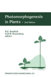 book Photomorphogenesis in Plants