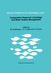 book Comparative Reservoir Limnology and Water Quality Management