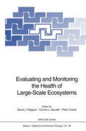 book Evaluating and Monitoring the Health of Large-Scale Ecosystems