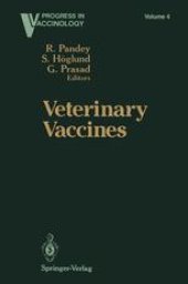 book Veterinary Vaccines