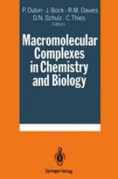 book Macromolecular Complexes in Chemistry and Biology