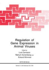 book Regulation of Gene Expression in Animal Viruses