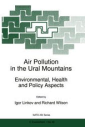 book Air Pollution in the Ural Mountains: Environmental, Health and Policy Aspects