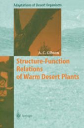 book Structure-Function Relations of Warm Desert Plants