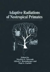 book Adaptive Radiations of Neotropical Primates