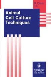 book Animal Cell Culture Techniques