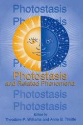 book Photostasis and Related Phenomena