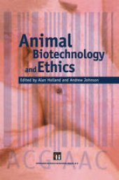 book Animal Biotechnology and Ethics