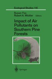 book Impact of Air Pollutants on Southern Pine Forests