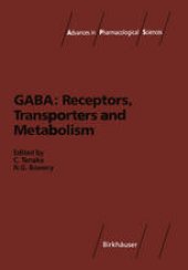 book GABA: Receptors, Transporters and Metabolism