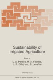 book Sustainability of Irrigated Agriculture