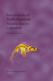 book Encyclopedia of South American Aquatic Insects: Collembola: Illustrated Keys to Known Families, Genera, and Species in South America