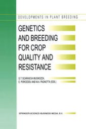 book Genetics and Breeding for Crop Quality and Resistance: Proceedings of the XV EUCARPIA Congress, Viterbo, Italy, September 20–25, 1998