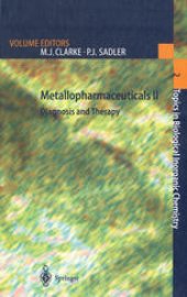 book Metallopharmaceuticals II: Diagnosis and Therapy