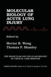 book Molecular Biology of Acute Lung Injury