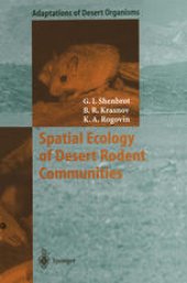 book Spatial Ecology of Desert Rodent Communities