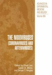 book The Nidoviruses: Coronaviruses and Arteriviruses