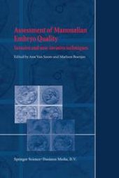 book Assessment of Mammalian Embryo Quality: Invasive and non-invasive techniques