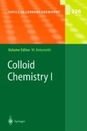 book Colloid Chemistry I