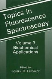 book Topics in Fluorescence Spectroscopy