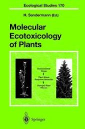 book Molecular Ecotoxicology of Plants