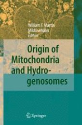 book Origin of Mitochondria and Hydrogenosomes