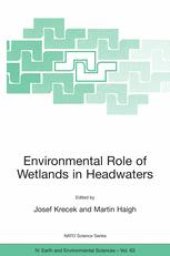 book Environmental Role of Wetlands in Headwaters