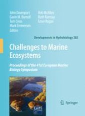 book Challenges to Marine Ecosystems: Proceedings of the 41st European Marine Biology Symposium