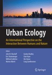 book Urban Ecology: An International Perspective on the Interaction Between Humans and Nature