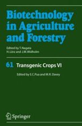 book Transgenic Crops VI