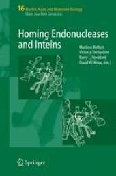 book Homing Endonucleases and Inteins