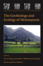 book The Geobiology and Ecology of Metasequoia