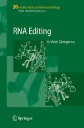 book RNA Editing