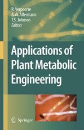 book Applications of Plant Metabolic Engineering