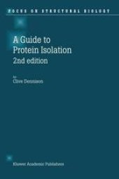 book A Guide to Protein Isolation