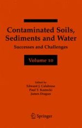 book Contaminated Soils, Sediments and Water: Successes and Challenges